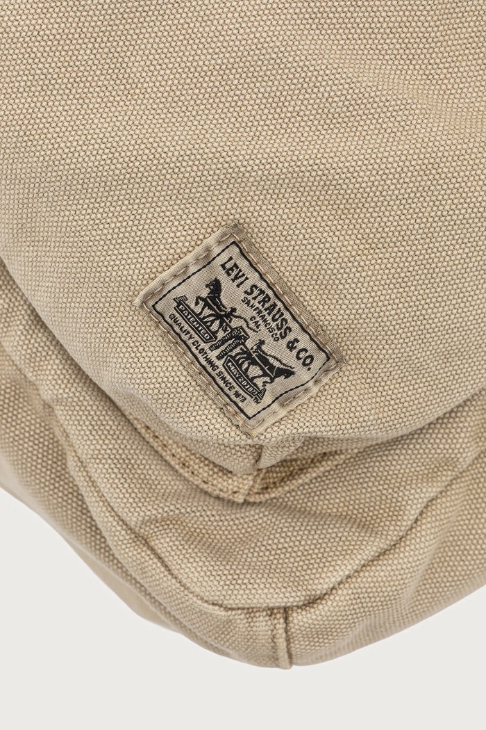 Levi's plecak damski bawełniany REMI beżowy 007Z5