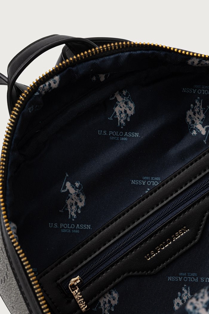 Plecak miejski damski NEW HAMPTON U.S. Polo Assn. czarny BIUN29364WVP