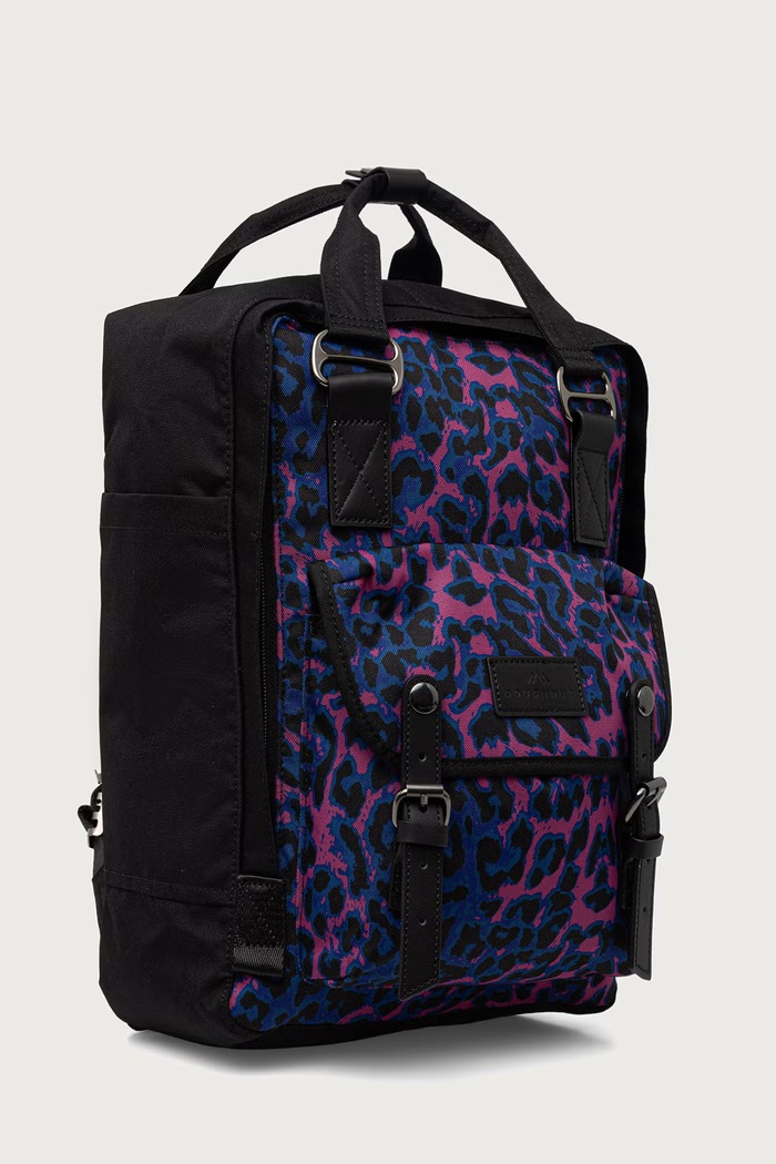 Doughnut Plecak damski Jaguar 16L D010.JA.0388.F czarny AW26
