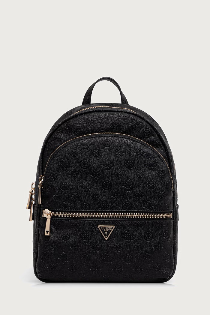Guess plecak damski z imitacji skóry MANHATTAN II czarny HWPD71.18330