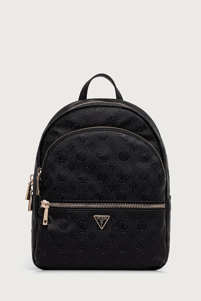 Guess plecak damski z imitacji skóry MANHATTAN II czarny HWPD71.18330