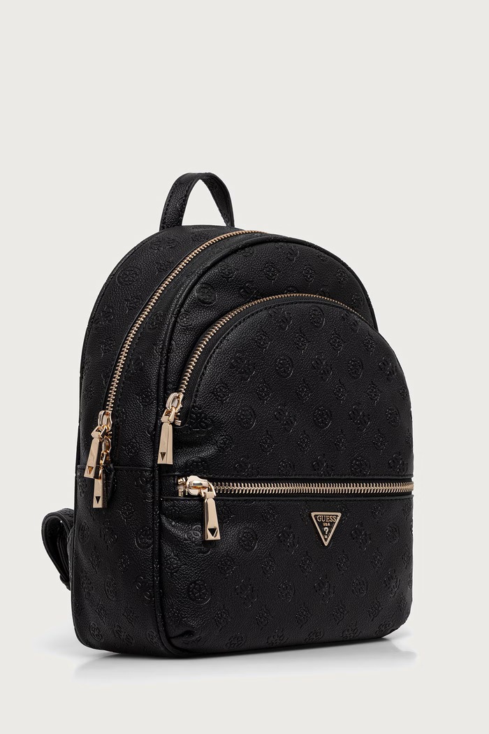 Guess plecak damski z imitacji skóry MANHATTAN II HWPD71.18330 czarny AW26
