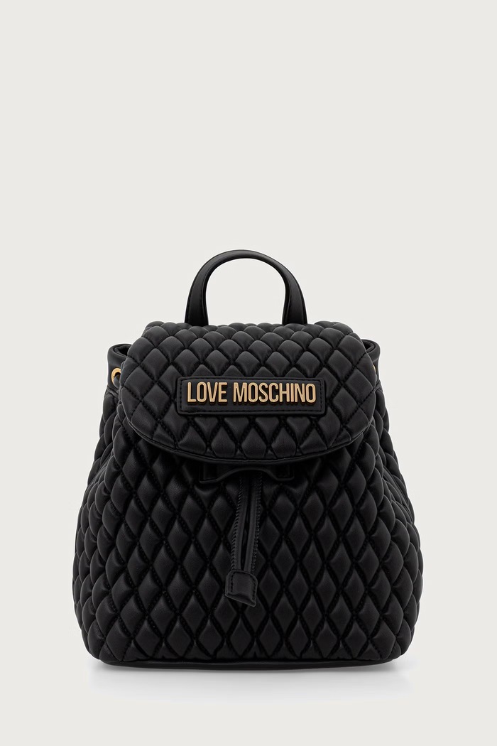 Love Moschino plecak damski z imitacji skóry czarny JC4293PP0PK1200A