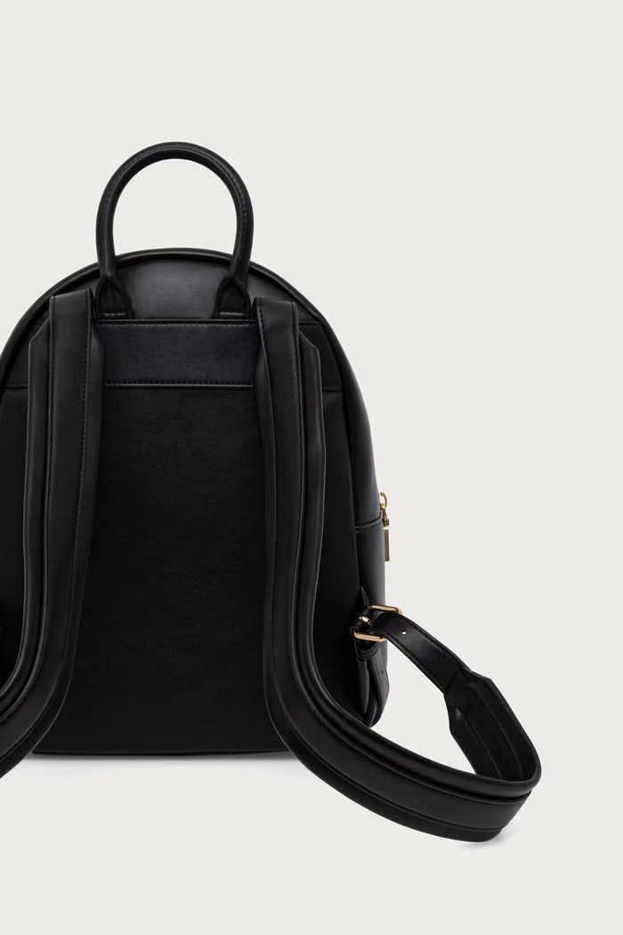 Akcesoria Love Moschino Plecak damski z imitacji skóry JC4264PP0PKQ0000 czarny