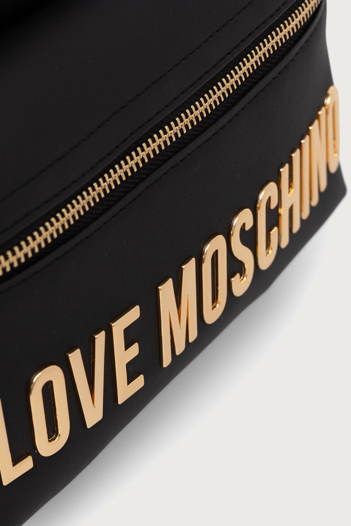Love Moschino plecak damski z imitacji skóry czarny JC4185PP0PKD0000
