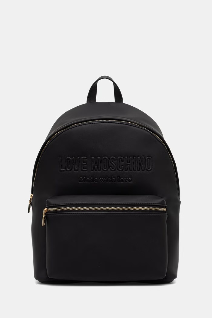 Love Moschino plecak damski z imitacji skóry czarny JC4049PP1PLE0000