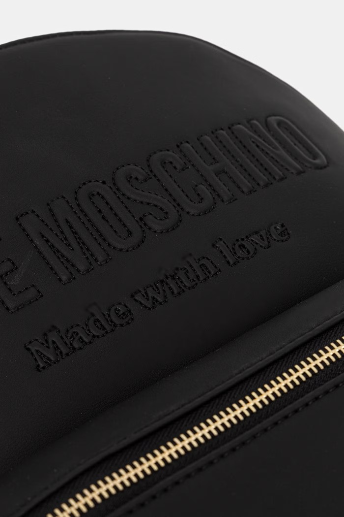 Love Moschino plecak damski z imitacji skóry czarny JC4049PP1PLE0000