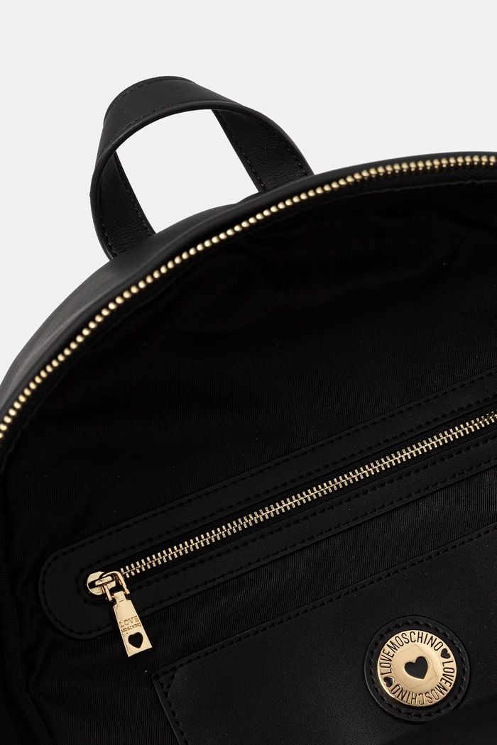 Love Moschino plecak damski z imitacji skóry JC4049PP1PLE0000 czarny