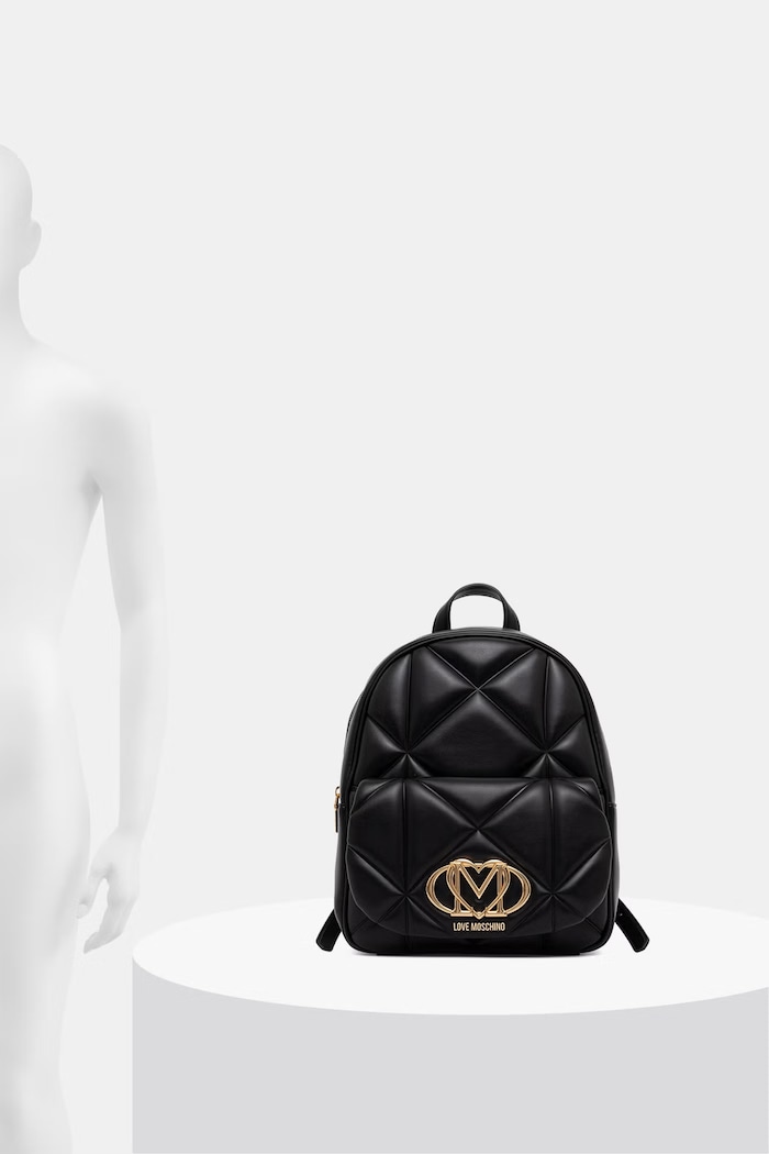 Love Moschino plecak miejski damski z imitacji skóry JC4037PP1PLC0000