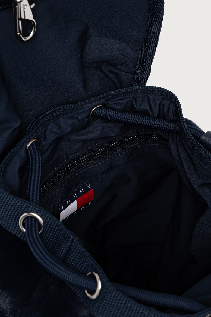 Σακίδιο γυναικείο Tommy Jeans σκούρο μπλε AW0AW19078