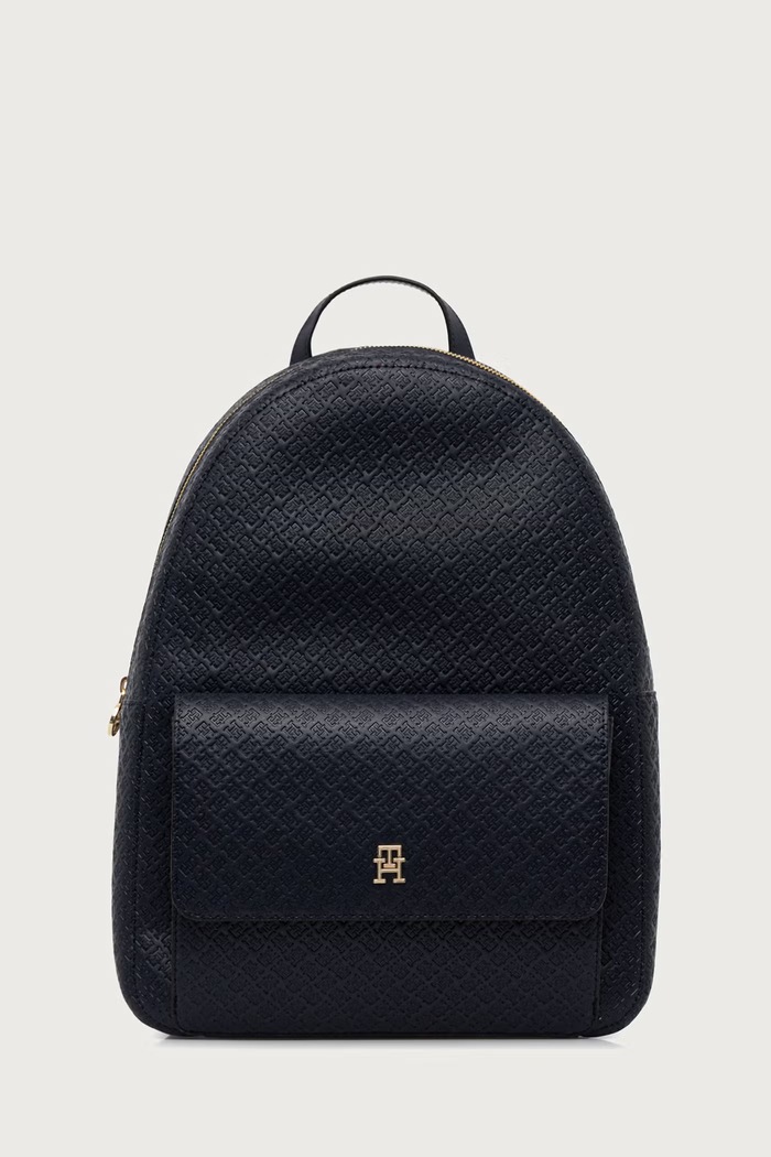 Tommy Hilfiger nahrbtnik ženski iz umetnega usnja mornarsko modra AW0AW19284