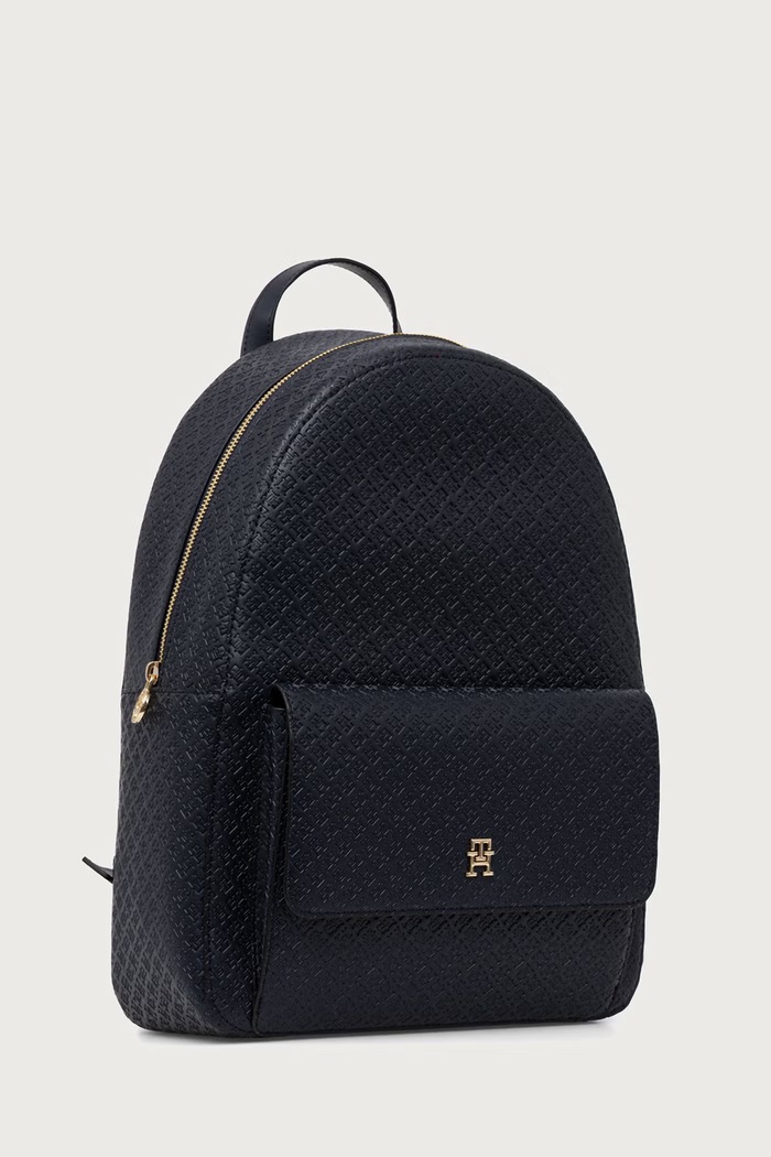 Tommy Hilfiger nahrbtnik ženski iz umetnega usnja AW0AW19284 mornarsko modra AW26