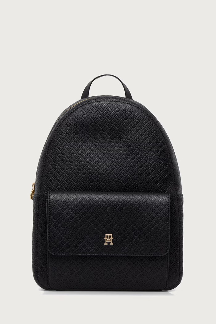 Tommy Hilfiger nahrbtnik ženski iz umetnega usnja črna AW0AW19284