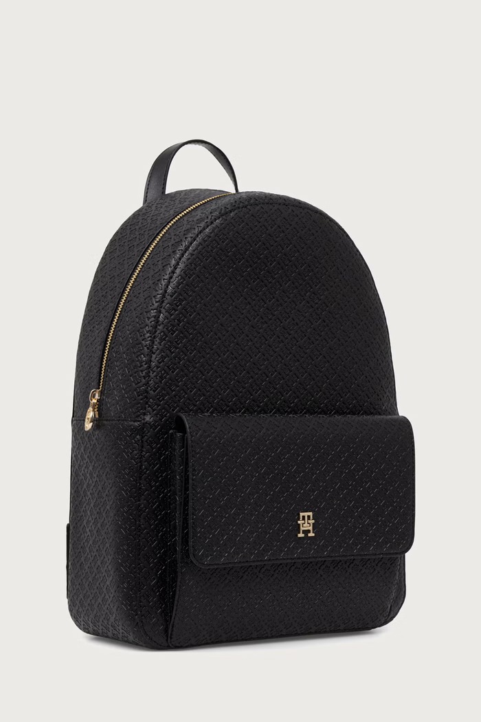 Tommy Hilfiger nahrbtnik ženski iz umetnega usnja AW0AW19284 črna AW26