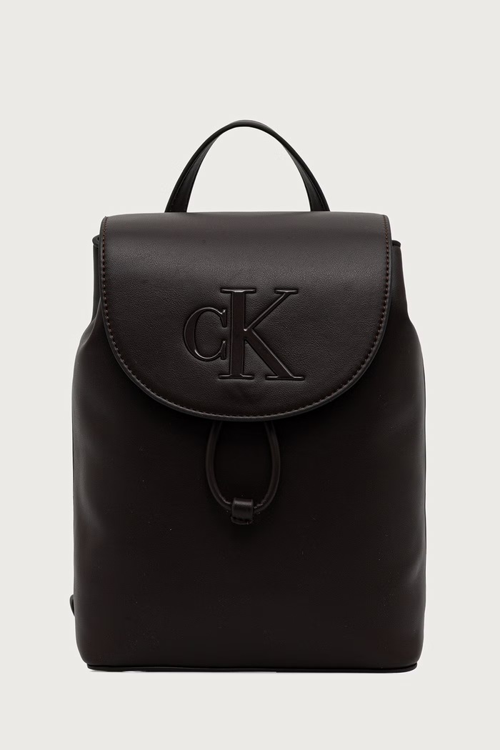 Calvin Klein batoh dámský z imitace kůže hnědá LV04F3893G