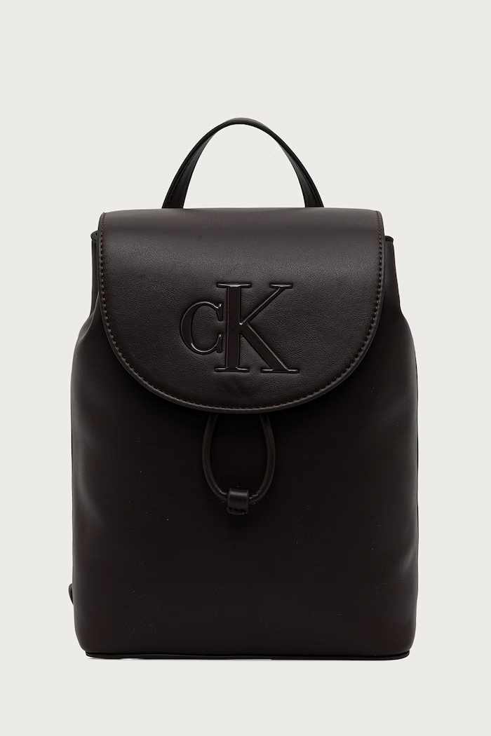Calvin Klein batoh dámský z imitace kůže hnědá LV04F3893G