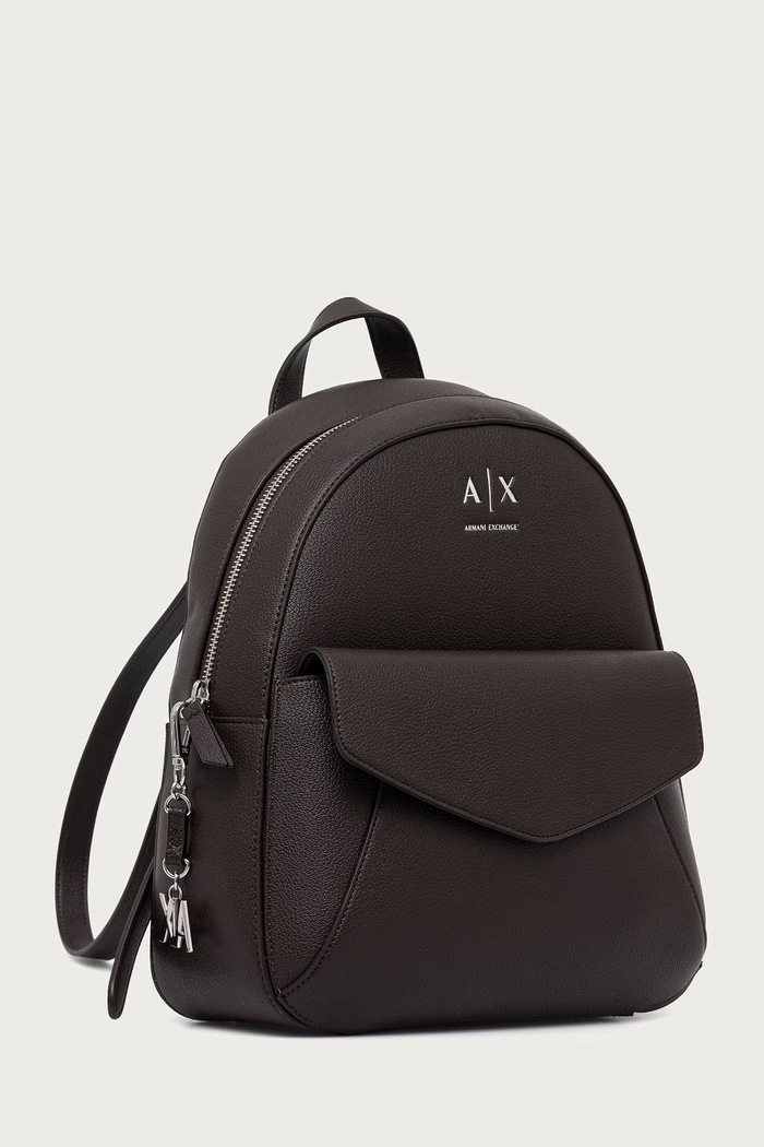 Armani Exchange Ruksak dámsky z imitácie kože XW003148.AF26569 hnedá AW26