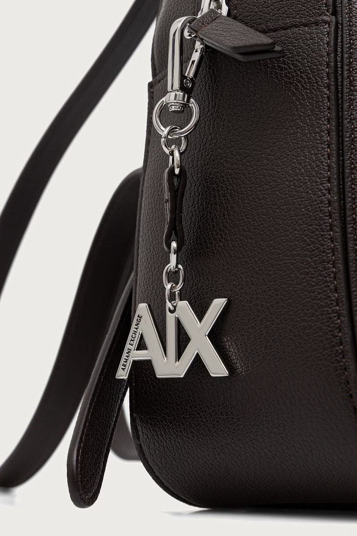 Ruksak dámsky z imitácie kože Armani Exchange XW003148.AF26569 hnedá