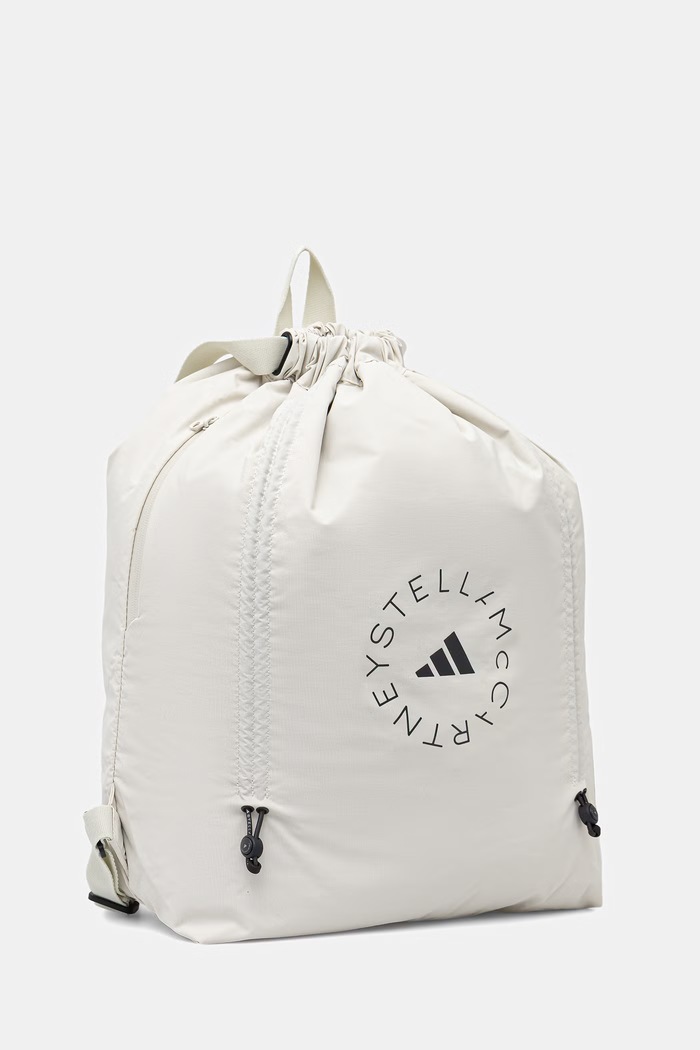 adidas by Stella McCartney plecak worek damski KS3057 beżowy AW26