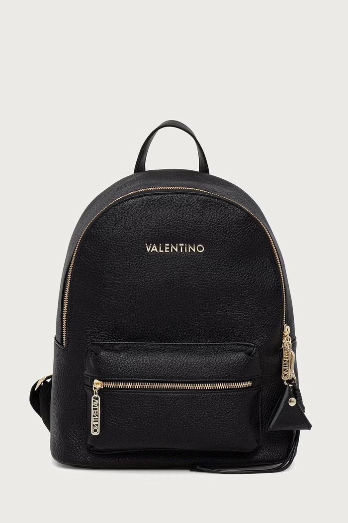Valentino Bags Plecak worek damski z imitacji skóry MAURY czarny VBSADF20