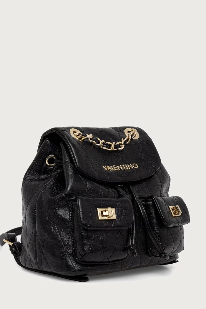 Valentino Bags Plecak damski z imitacji skóry CRYSTELLE VBSA5Q20 czarny AW26