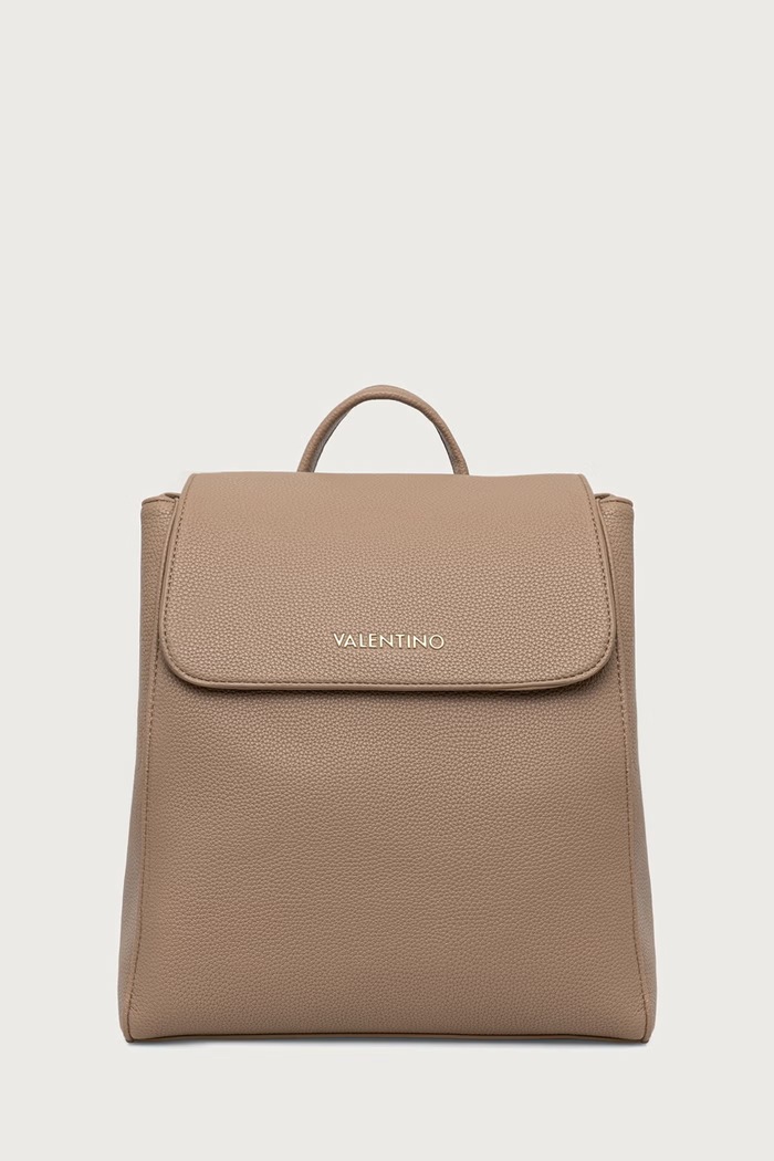 Valentino Bags Plecak damski z imitacji skóry THAOE RE beżowy VBSA5M20