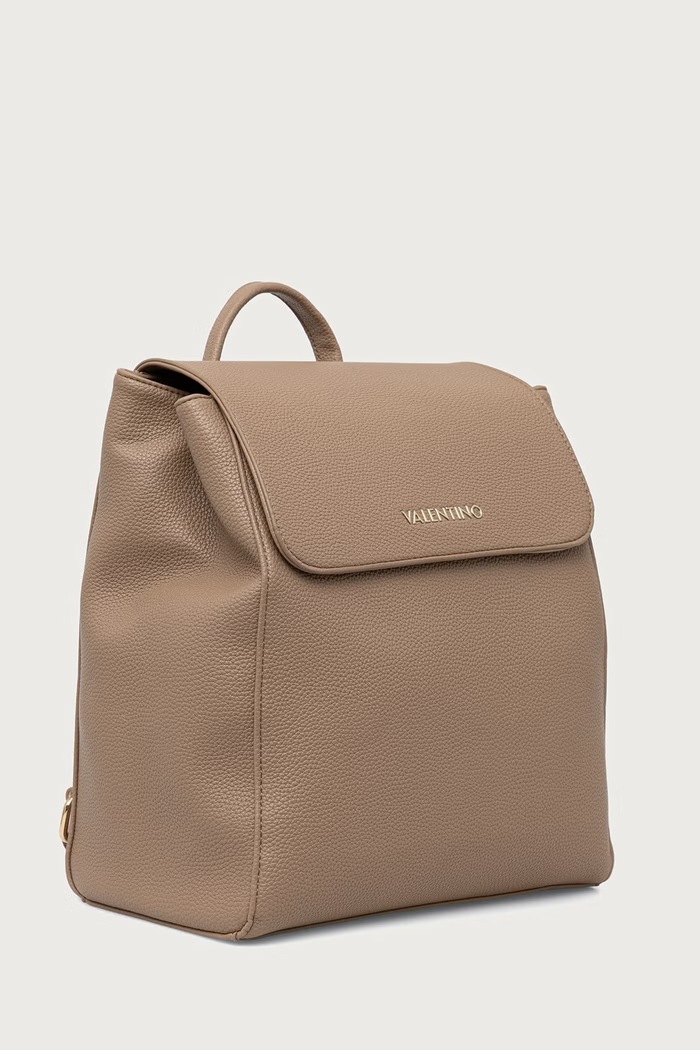 Valentino Bags Plecak damski z imitacji skóry THAOE RE VBSA5M20 beżowy AW26