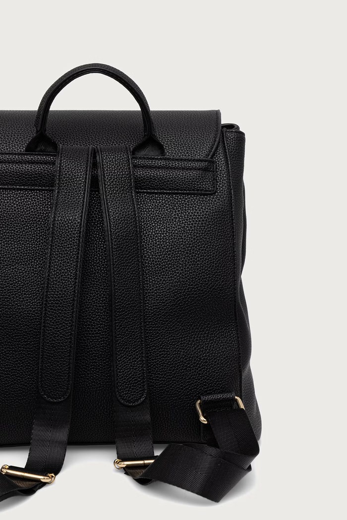 Akcesoria Valentino Bags Plecak damski z imitacji skóry THAOE RE VBSA5M20 czarny