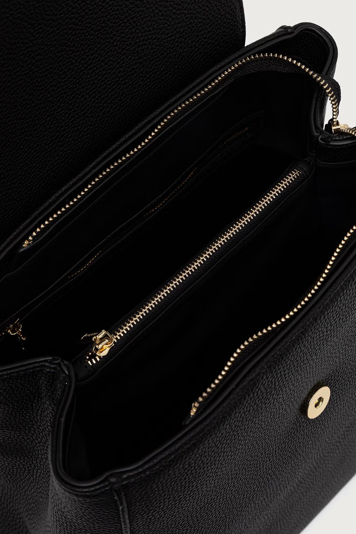 Plecak damski z imitacji skóry THAOE RE Valentino Bags czarny VBSA5M20