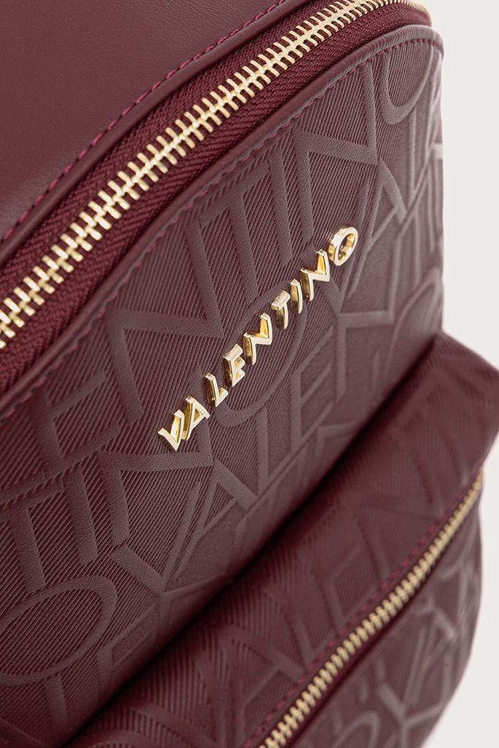 Plecak damski GYNEVRA RE Valentino Bags VBSA6820 bordowy