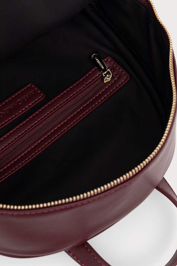 Plecak damski GYNEVRA RE Valentino Bags bordowy VBSA6820