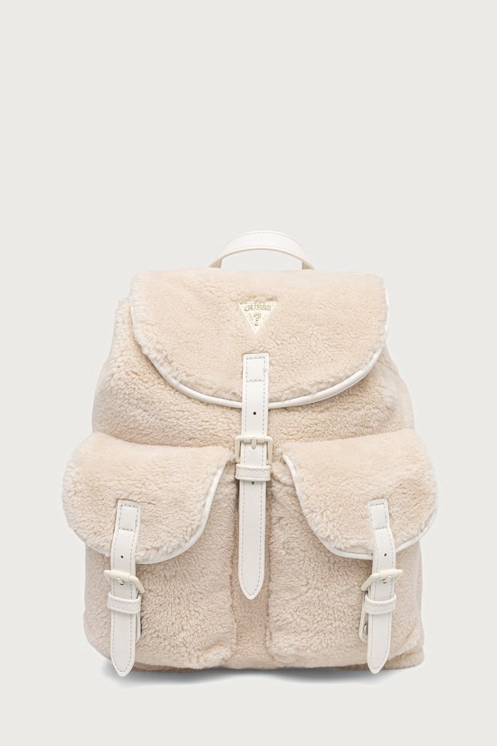 Guess Plecak damski beżowy V6BZ14.K6971
