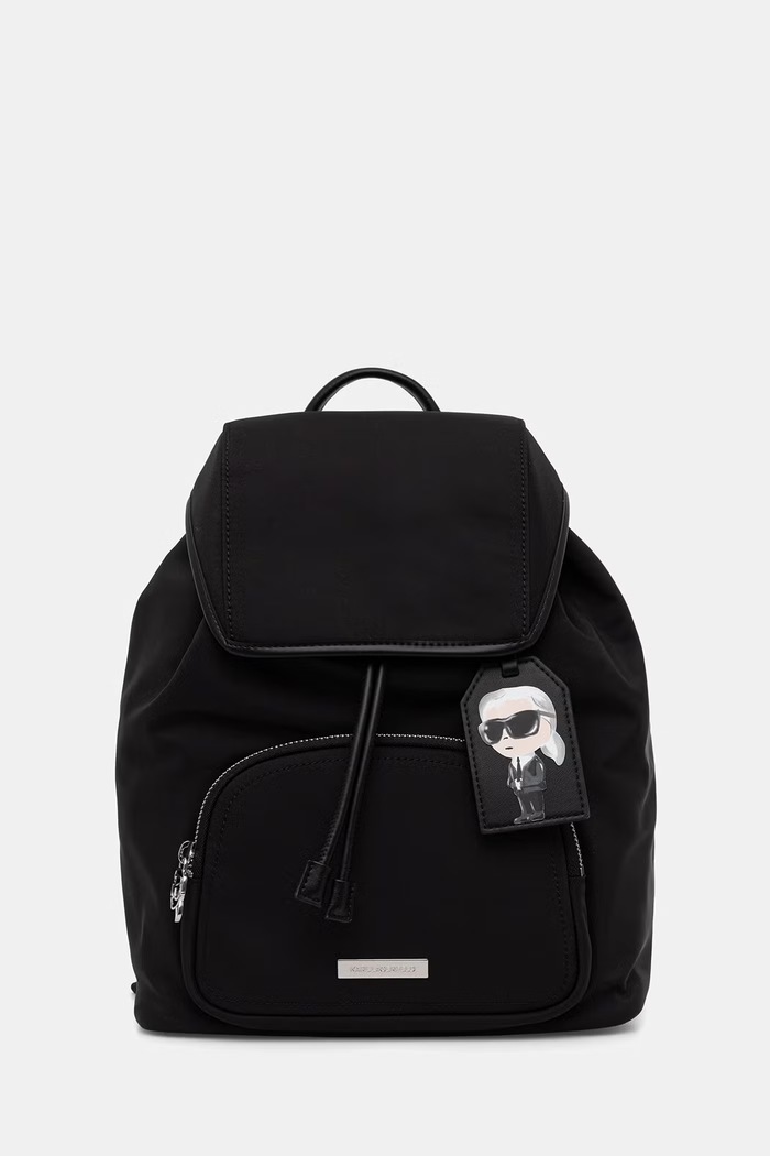 Karl Lagerfeld rucsac de oraș pentru femei IKON negru B3W30127