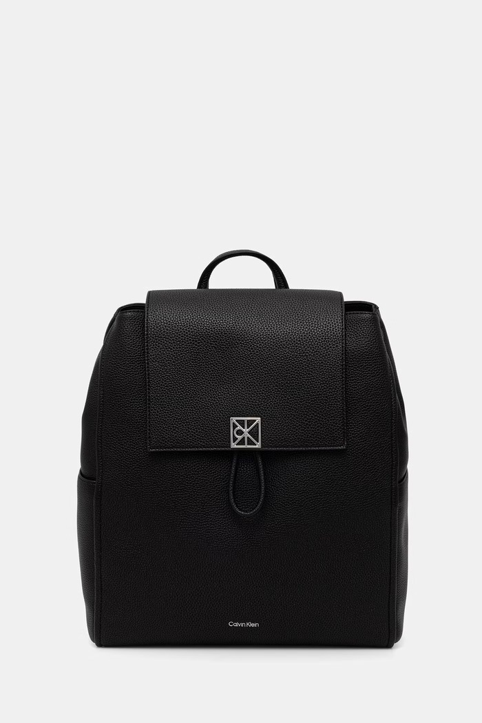 Calvin Klein rucsac pentru femei, cu imitație de piele negru LV04F3553G