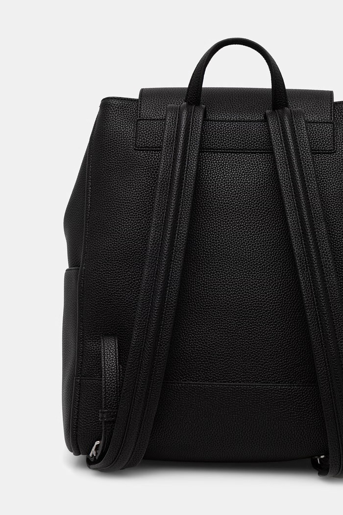 Accesorii Calvin Klein rucsac pentru femei, cu imitație de piele LV04F3553G negru