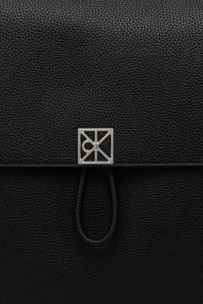 Calvin Klein rucsac pentru femei, cu imitație de piele LV04F3553G negru