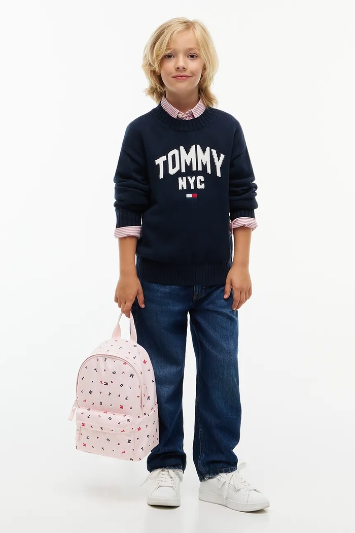 Plecak dziecięcy Tommy Hilfiger różowy KA0KA00056.G.9BY2