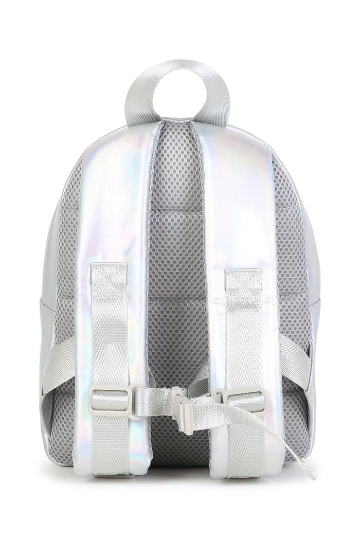 Karl Lagerfeld Раница за деца Z31420 сребърен AW26