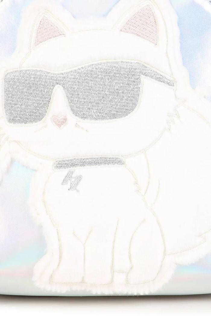Раница за деца Karl Lagerfeld Z31420 сребърен