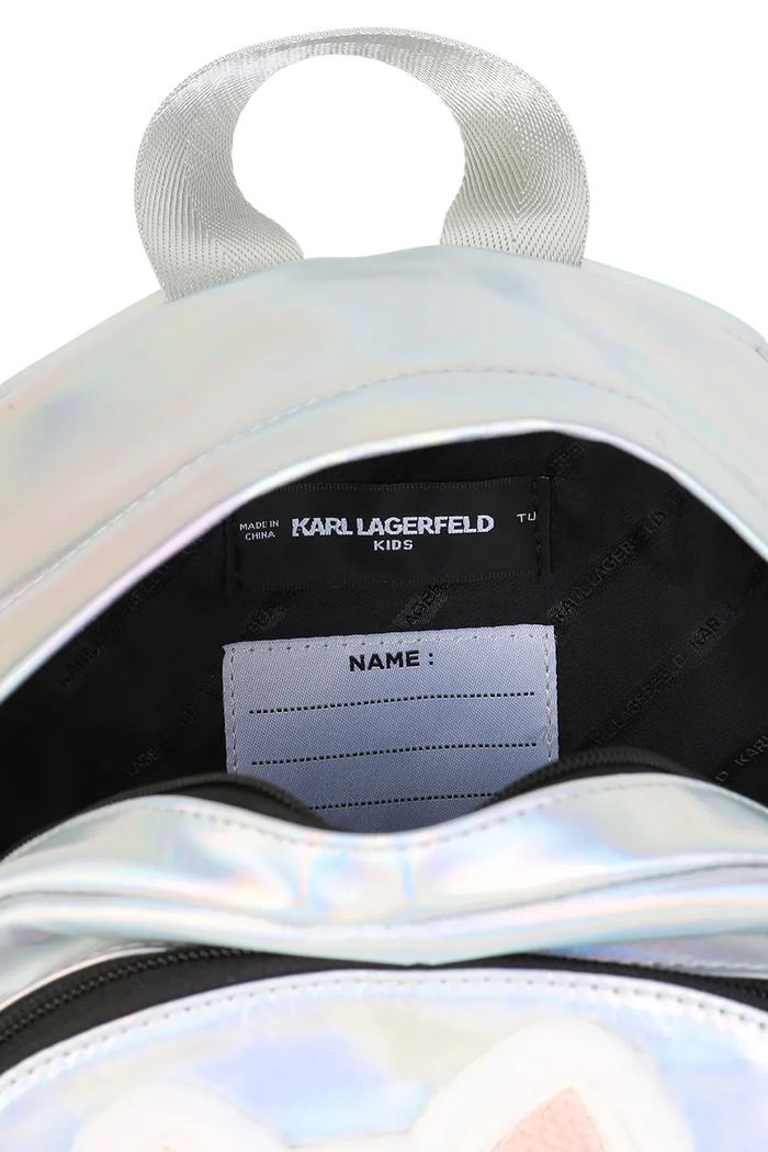 Раница за деца Karl Lagerfeld сребърен Z31420