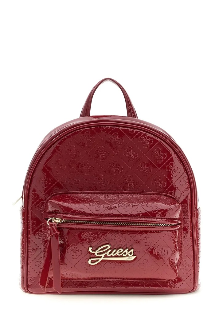 Guess Plecak dziecięcy z imitacji skóry bordowy J6BZ11.W3982.9BY2