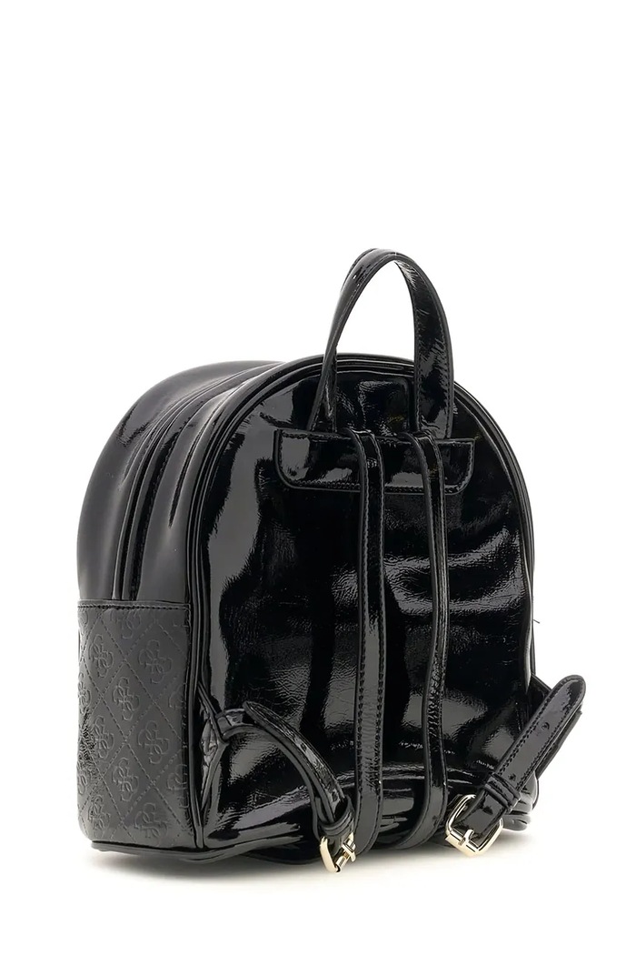 Guess Plecak dziecięcy z imitacji skóry J6BZ11.W3982.9BY2 czarny AW26