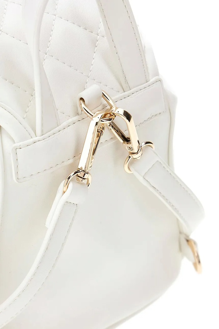 Dziewczynka Guess plecak dziecięcy z imitacji skóry J6BZ03.W3961.9BY2 beżowy