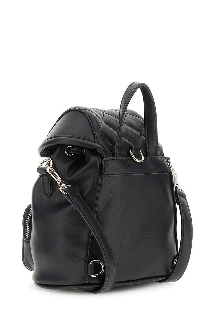 Guess plecak dziecięcy z imitacji skóry J6BZ03.W3961.9BY2 czarny AW26