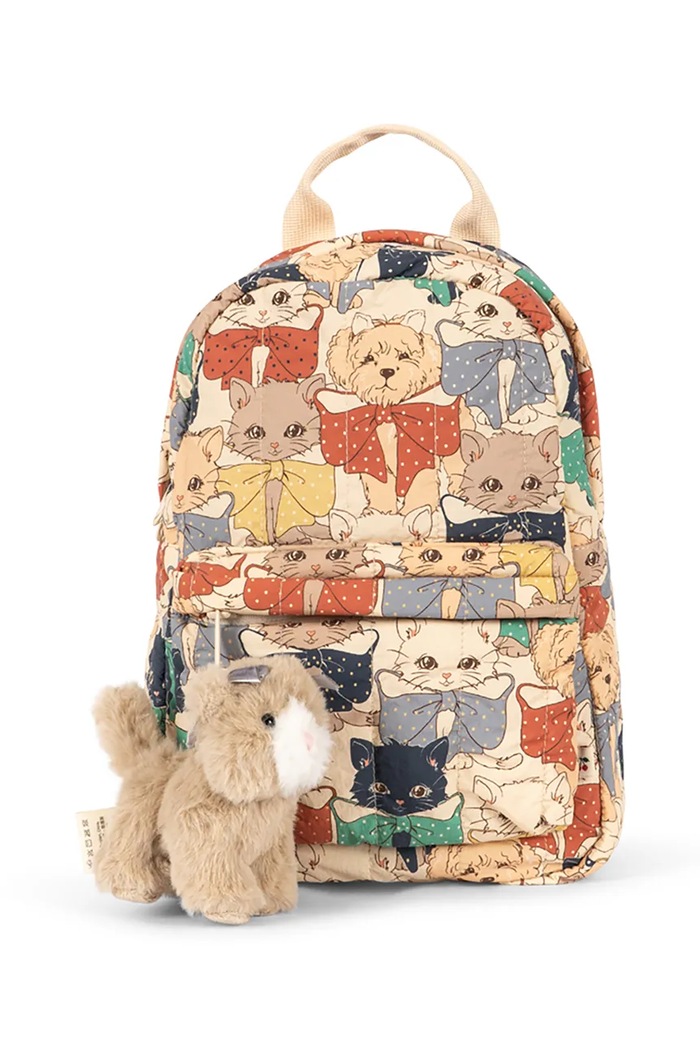Konges Sløjd Plecak dziecięcy JUNO MINI BACKPACK KS105728.9BY2 beżowy AW26