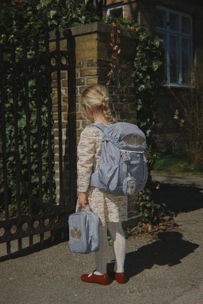 Konges Sløjd plecak szkolny dziecięcy CLOVER SCHOOLBAG KS105703.9BY2 niebieski