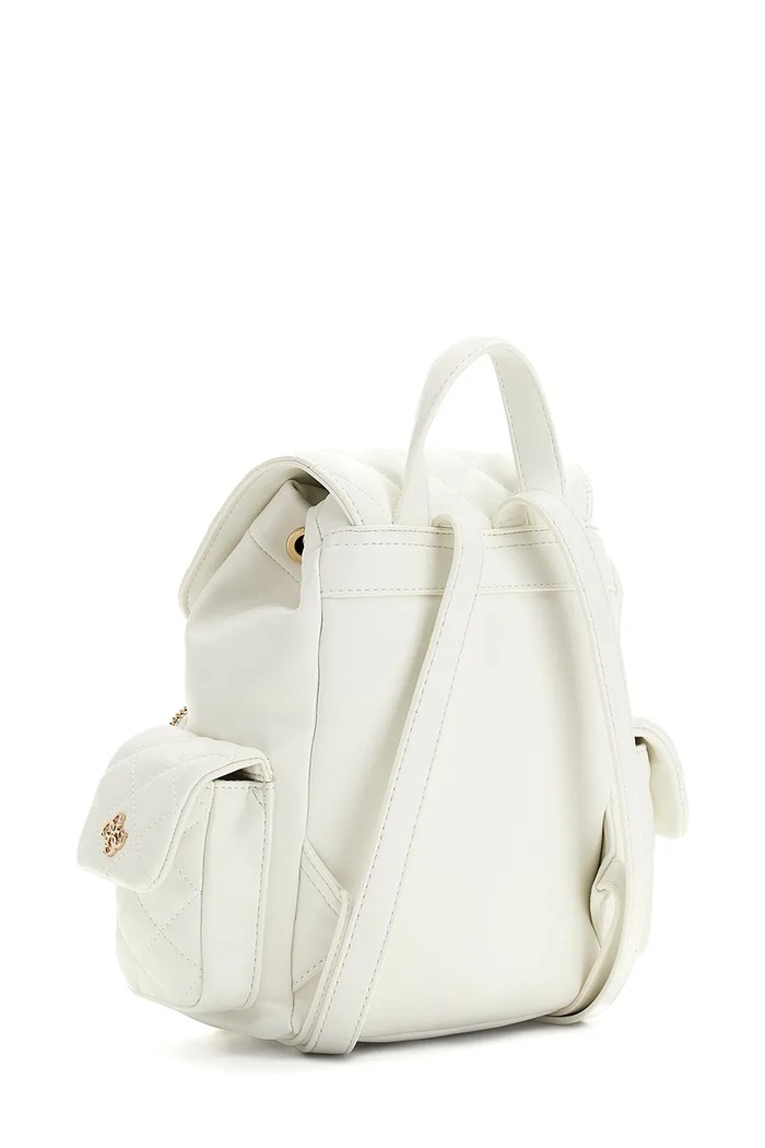 Guess plecak miejski dziecięcy z imitacji skóry J6YZ05.W2510.9BY2 biały AW26