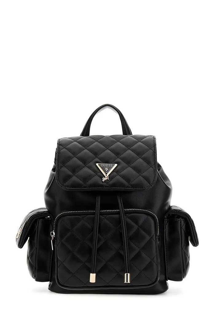 Guess plecak miejski dziecięcy z imitacji skóry czarny J6YZ05.W2510.9BY2