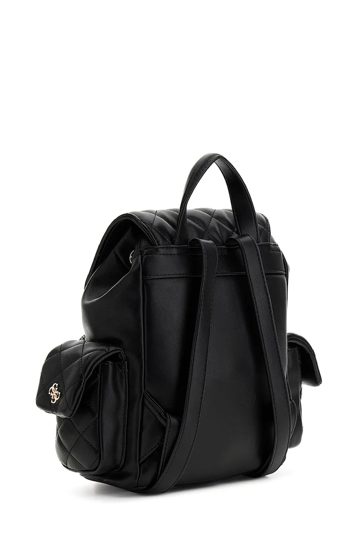 Guess plecak miejski dziecięcy z imitacji skóry J6YZ05.W2510.9BY2 czarny AW26