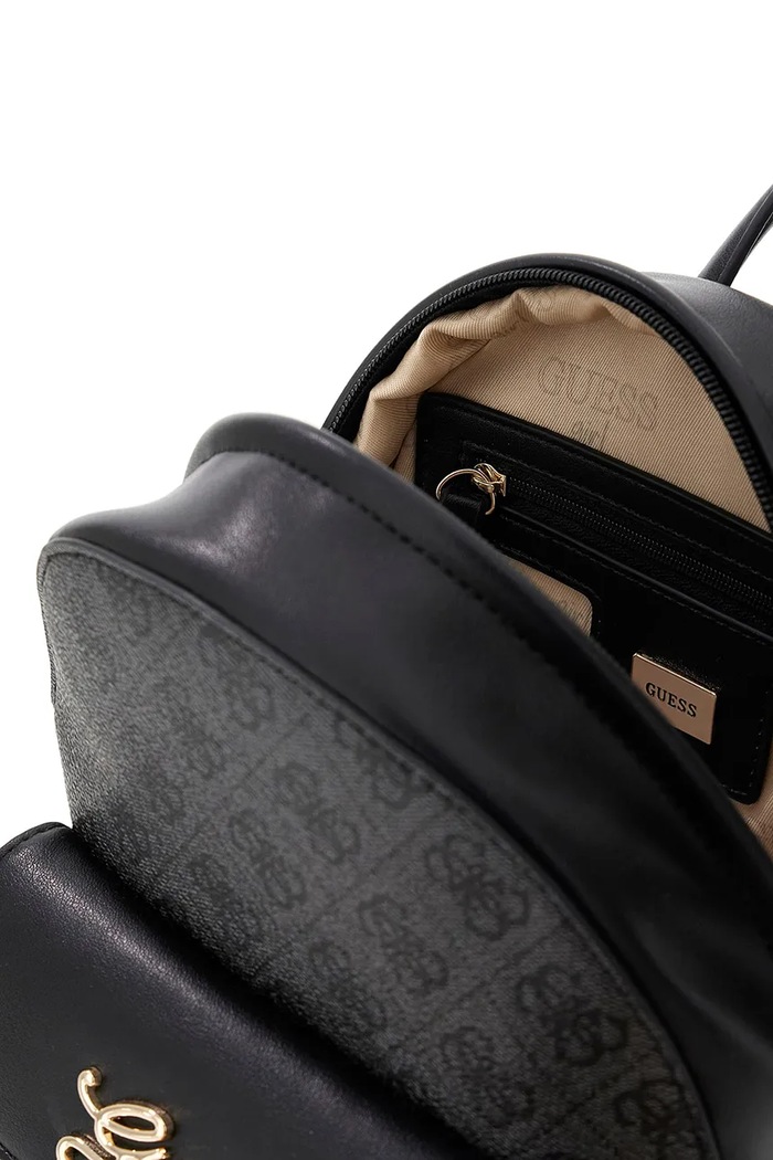 Guess rucsac pentru copii, cu imitație de piele negru J6YZ03.W2508.9BY2